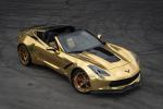 Chevrolet Corvette Convertible Gold on Forgiato Wheels (GTR) 2019 года